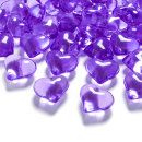 Kristall-Herzen Violett