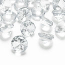 Deko-Diamanten 20 mm Farblos 10 Stück