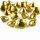 Goodymax® 20 Stück Deko Diamanten 20 mm gold