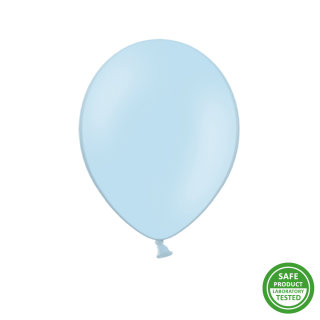 50 Stck. Luftballon 30 cm Pastell strong - Baby Blue