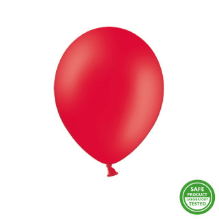 50 Stck. Luftballon 30 cm Pastell strong - Poppy Red