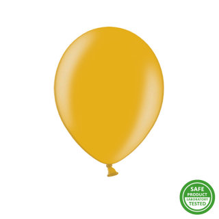 50 Stck. Luftballon 30 cm Metallic strong - Gold