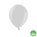 50 Stck. Luftballon 30 cm Metallic strong - Silver Snow