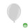 50 Stck. Luftballon 30 cm Metallic strong - Silver Snow