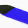 10 x Klettkabelbinder Metallöse Klett- und Flauschteil auf unterschiedlichen Seiten 80 cm blau
