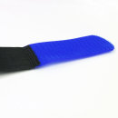 1 Klettkabelbinder Metallöse Klett- und Flauschteil auf unterschiedlichen Seiten 60 cm blau