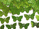 Konfetti - Schmetterlinge grün