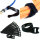10 x Klettkabelbinder 10 cm schwarz Back-to-Back