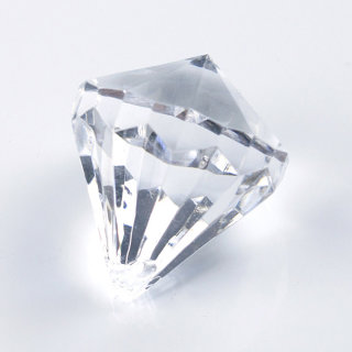 2000 Stück Diamant-Konfetti Aus Acryl (10 Mm, 4 Karat) – Transparent Für Hochzeitstisch & Festliche Dekoration
