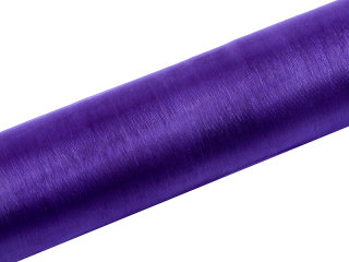 Organza - Einfarbig 16 cm Rolle 0,16 x 9 m Violett