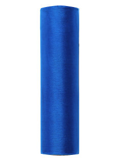 Organza - Einfarbig 16 cm Rolle 0,16 x 9 m Dunkeltürkis