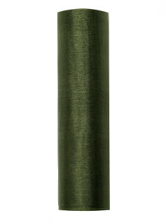 Organza - Einfarbig 16 cm Rolle 0,16 x 9 m Grün