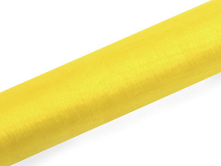 Organza - Einfarbig 16 cm Rolle 0,16 x 9 m Gelb