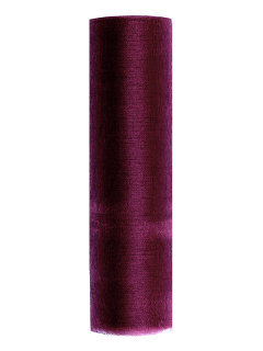 Organza - Einfarbig 16 cm Rolle 0,16 x 9 m Dunkelrot