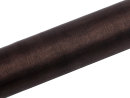Organza - Einfarbig 16 cm Rolle 0,16 x 9 m Braun