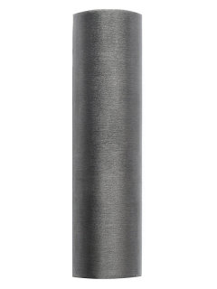 Organza - Einfarbig 16 cm Rolle 0,16 x 9 m Grau