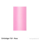 Tüll - Einfarbig 15 cm Rolle 0,15 x 9 m Rosa