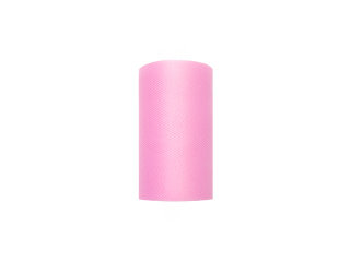 Tüll - Einfarbig 8 cm Rolle 0,08 x 20 m Rosa