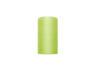 Tüll - Einfarbig 8 cm Rolle 0,08 x 20 m Hellgrün