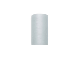 Tüll - Einfarbig 8 cm Rolle 0,08 x 20 m Grau