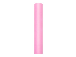 Tüll - Einfarbig 30 cm Rolle 0,30 x 9 m Rosa