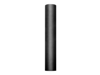 Tüll - Einfarbig 30 cm Rolle 0,30 x 9 m Schwarz