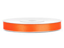 Satinband - 6 mm x 25 m - Orange