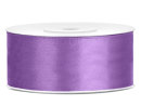 Satinband - 25 mm x 25 m - Lavendel