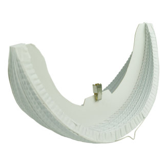 Papierlaterne Lampion Weiß 30 cm