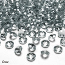 Deko-Diamanten 12 mm grau 100 Stück