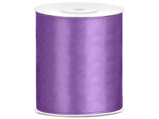 Satinband - 100 mm x 25 m - Lavendel