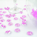 Deko-Diamanten 12 mm rosa 100 Stück