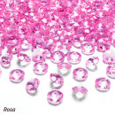 Deko-Diamanten 12 mm rosa 100 Stück