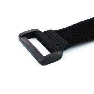 Klettkabelbinder 40 cm Kunststofföse schwarz