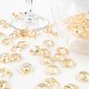 Deko-Diamanten 12 mm gold/apricot 100 Stück