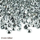 Goodymax® 150 Stück Deko Diamanten 9 mm silber