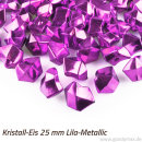 Goodymax® Kristall-Eis 25 mm Lila-Metallic 50 Stück