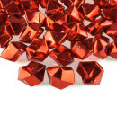Goodymax® Kristall-Eis 25 mm Rot-Metallic 50 Stück B-Ware