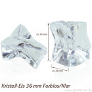 Goodymax® Kristall-Eis 36 mm Farblos / Klar 10...
