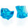 Goodymax® Kristall-Eis 36 mm Türkis 10 Stück
