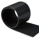 25 m Klettband Back-to-Back schwarz 3 cm breit