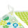 Goodymax® Wimpelkette 4 m Polyester-Stoff mit Muster grün