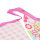 Goodymax® Wimpelkette 4 m Polyester-Stoff mit Muster rosa
