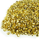 Goodymax® 2200 Stück Deko-Diamanten Gold 10x6 mm
