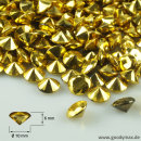 Goodymax® 2200 Stück Deko-Diamanten Gold 10x6 mm