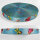 Ausverkauf Gurtband SD  bedruckt glatt 25 mm breit Schmetterlinge hellblau 50 Meter