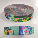 Ausverkauf Gurtband SD  bedruckt glatt 50 mm breit Rock...