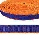 50 m Gurtband 25 mm blau-orange