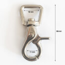 Ausverkauf 1 Stück Scherenkarabiner mit Wirbel 16 mm...