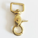Ausverkauf 1 Stück Scherenkarabiner mit Wirbel 20 mm...